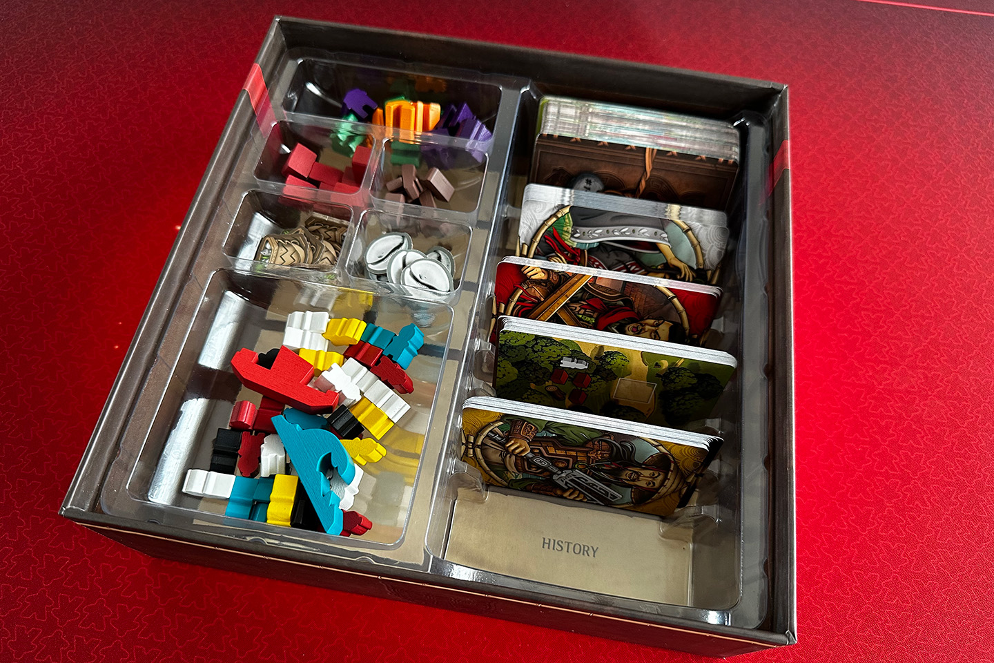 The functional insert makes setup and clean-up a breeze!